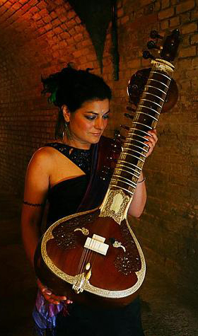 black sitar