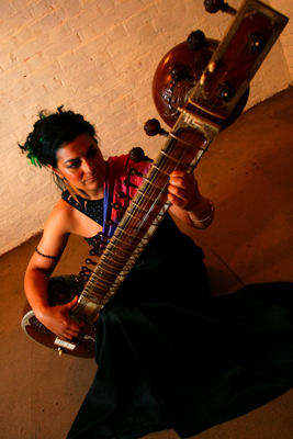 Sheema Mukherjee - black dress